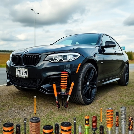 car coilover suspension