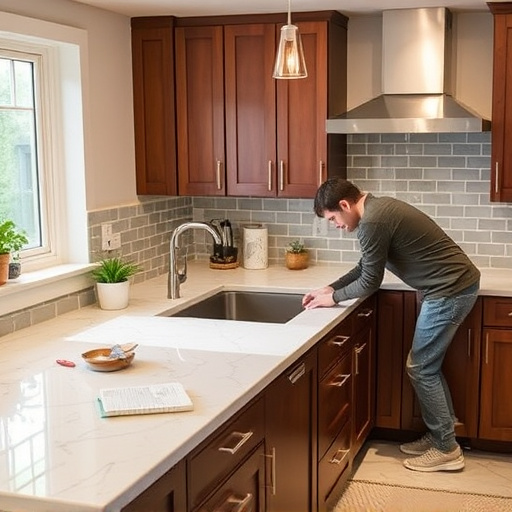 countertop install