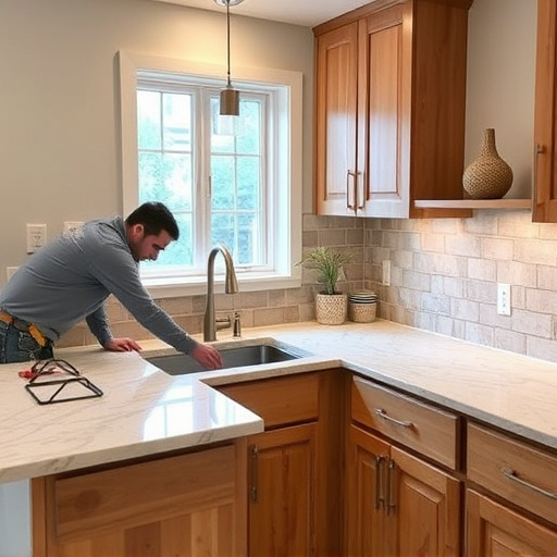 countertop install