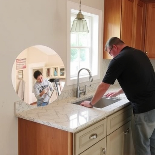 countertop install