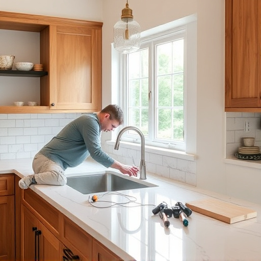 countertop install