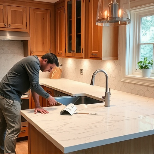 countertop install