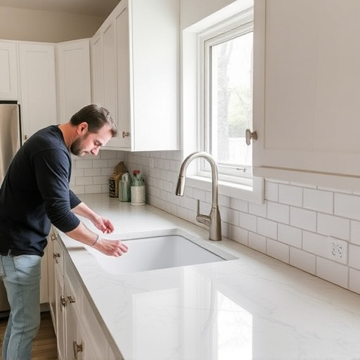 countertop install