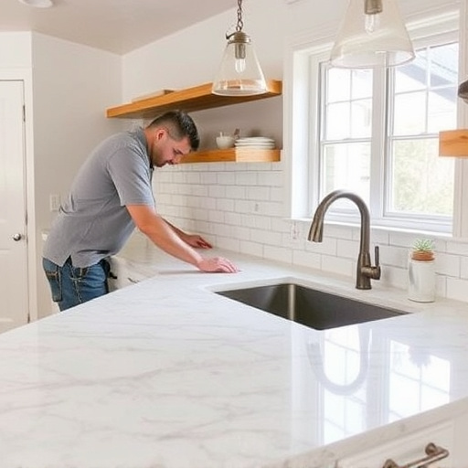 countertop install