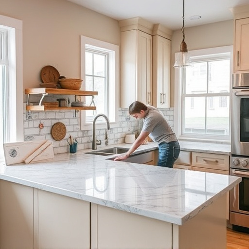 countertop install