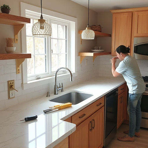 countertop install