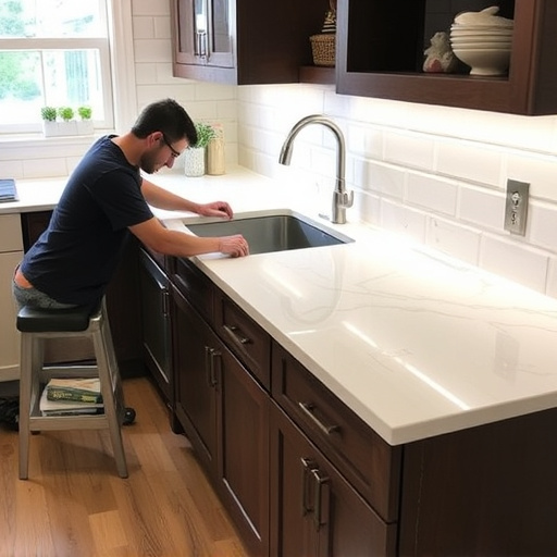 countertop install