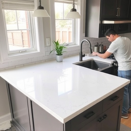 countertop install