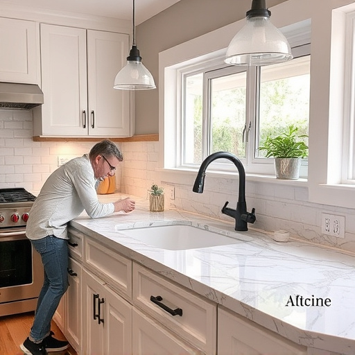 countertop install
