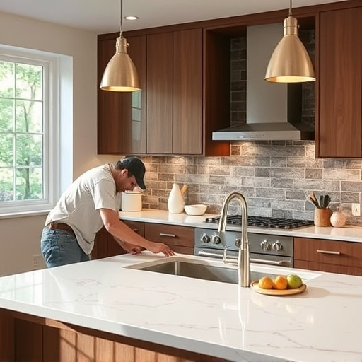 countertop install