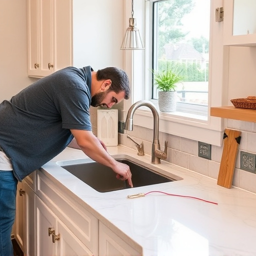 countertop install