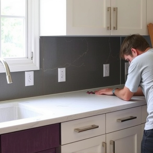 countertop install