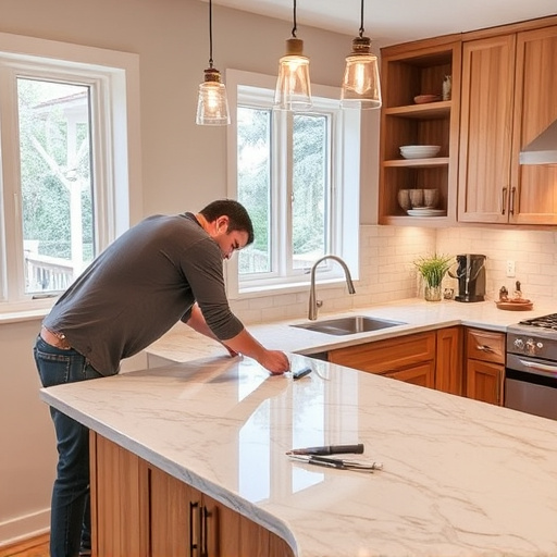 countertop install