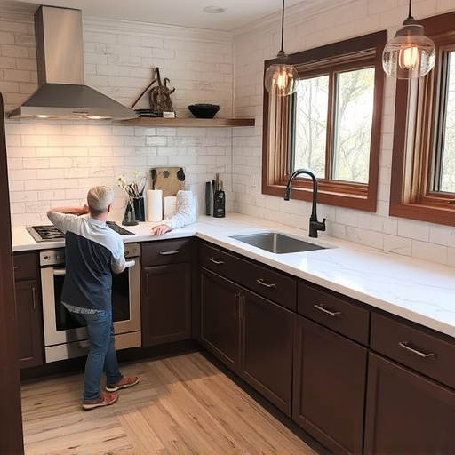 countertop install