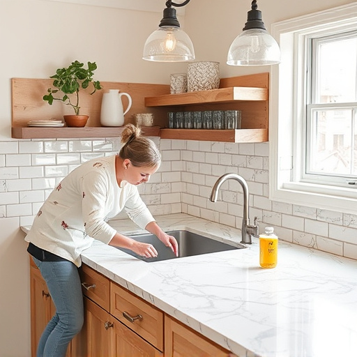 countertop install