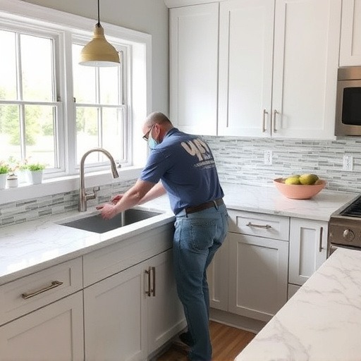countertop install