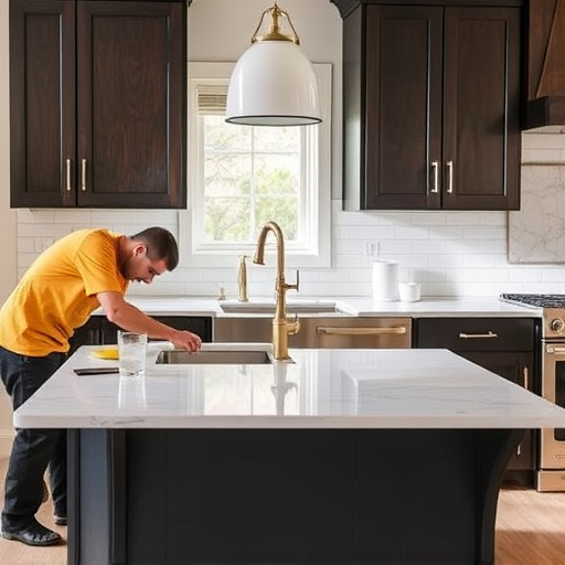 countertop install