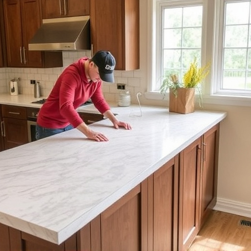 countertop install