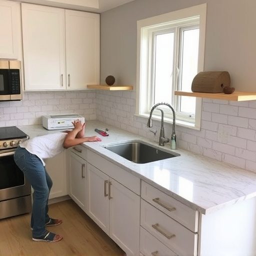 countertop install