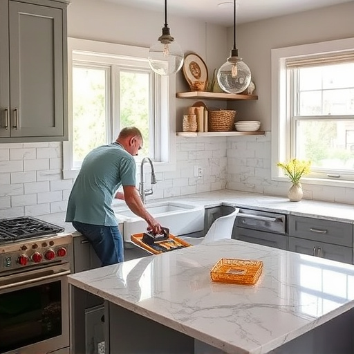 countertop install