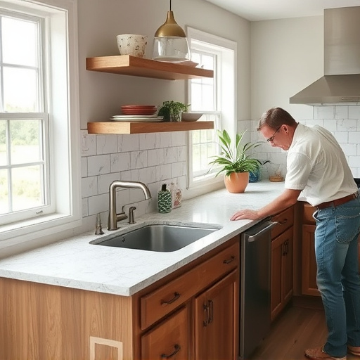 countertop install