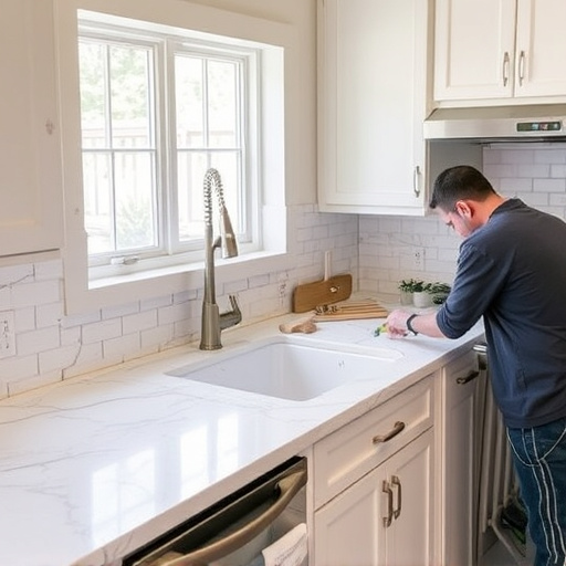 countertop install