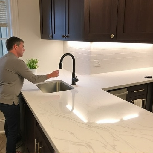 countertop install