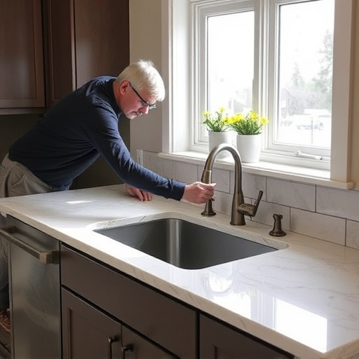 countertop install