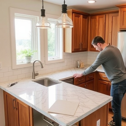 countertop install