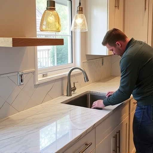 countertop install