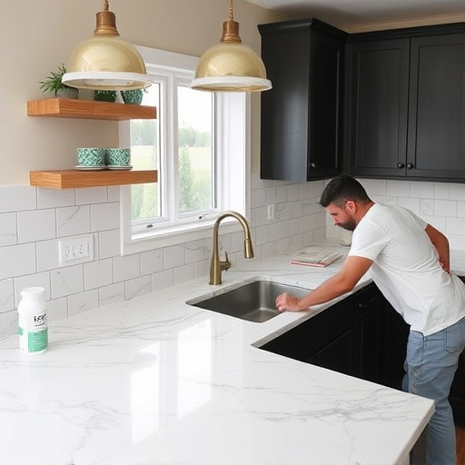 countertop install