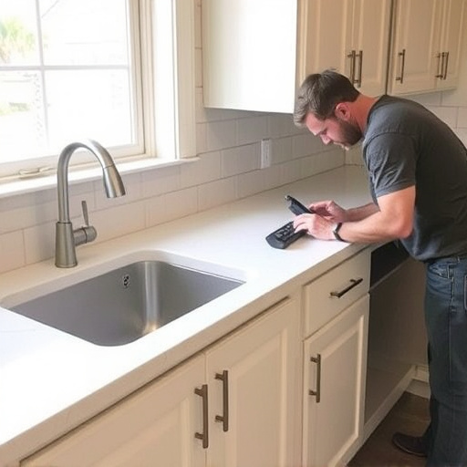 countertop install