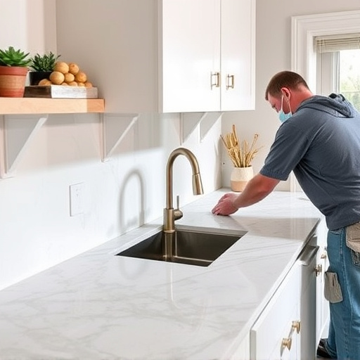 countertop install