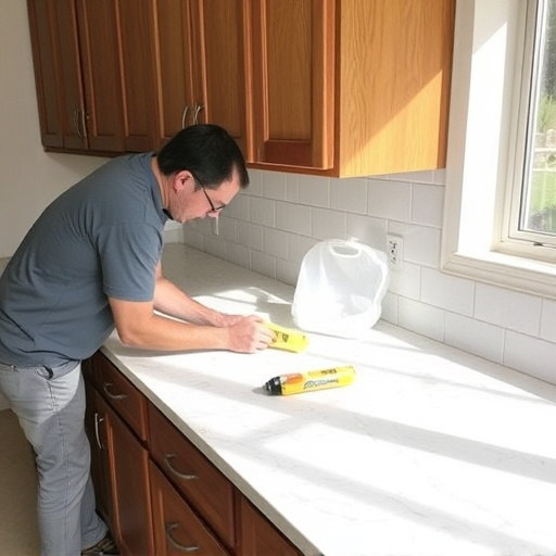 countertop install