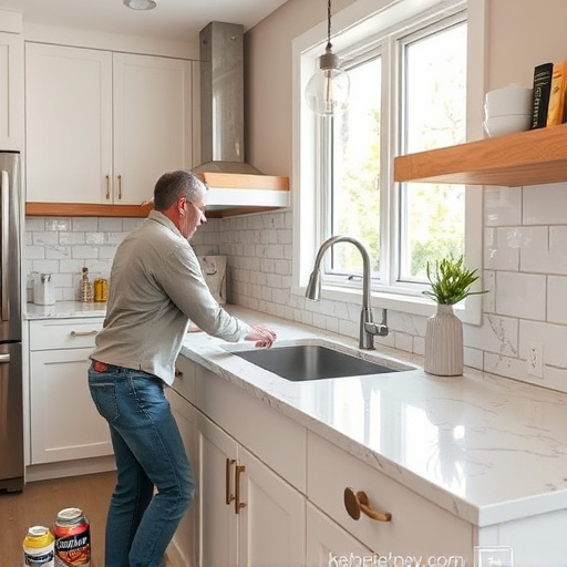 countertop install