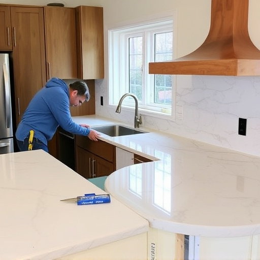 countertop install
