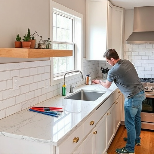 countertop install