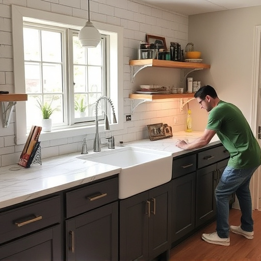 countertop install