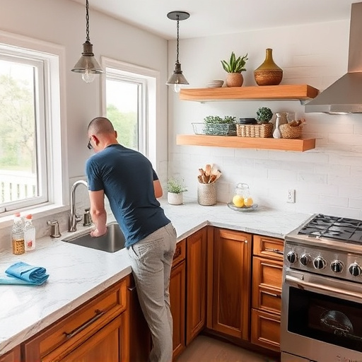 countertop install