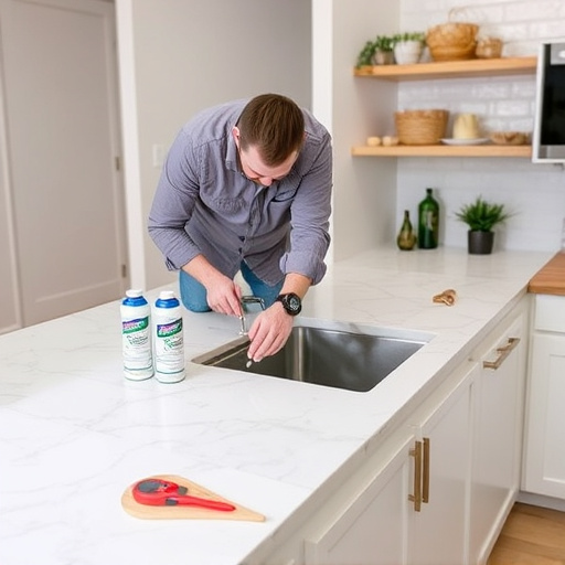 countertop install