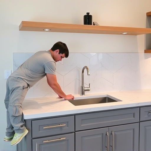 countertop install