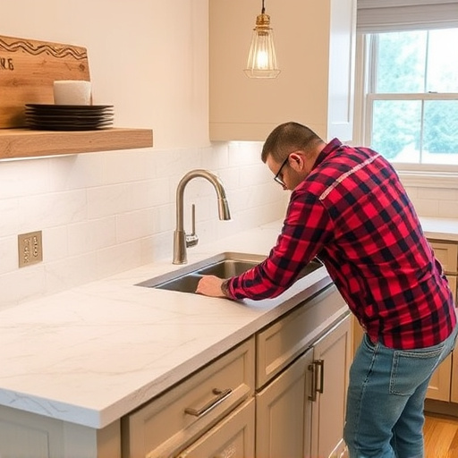 countertop install