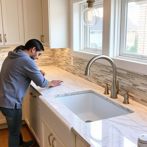 countertop install