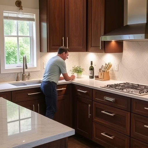 countertop install