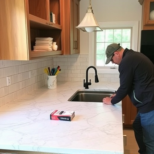 countertop install