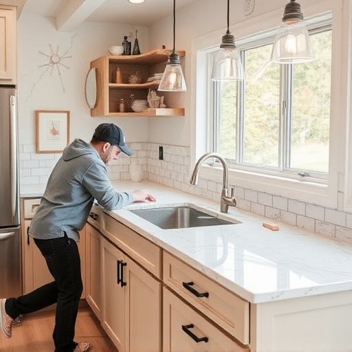 countertop install