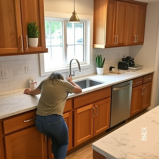 countertop install