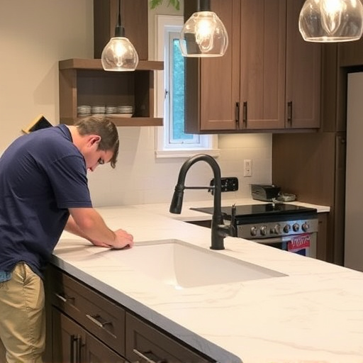 countertop install