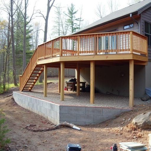 deck foundation