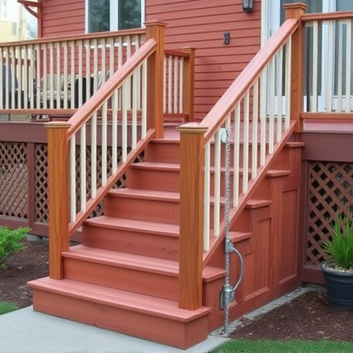 deck stairs